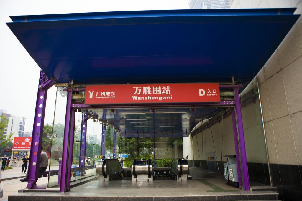 Guangzhou Yi Long International Apartment Exterior foto